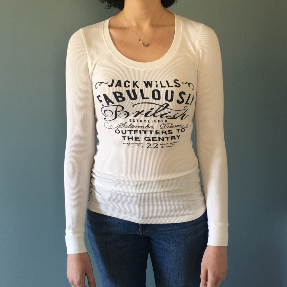 Jack Wills Thermal longsleeve Sz 4